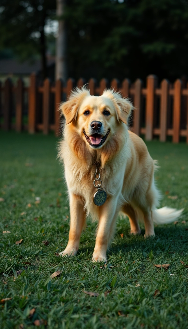 cute golden retriever